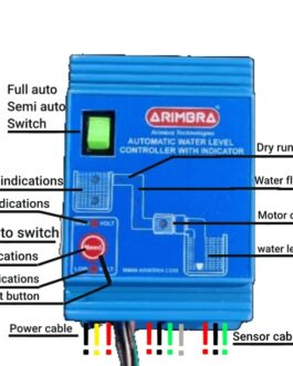 1 Relay 4 pin blue Full automatic water level controller